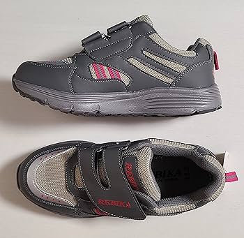 Amazon.co.jp: スニーカー マジックテープ 大人 靴 レディース